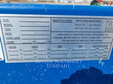 Trail King Industries Inc. TK40LP, Trailer, S/N: 1TKC02927GR051765, 2016