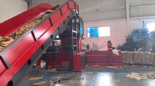 Enerpat #HBA-80-11075, automatic horizontal tie baler, 80 ton, 50 HP, new, in stock