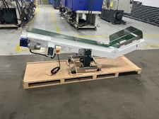 12.6" wide, Shini #CB-5, adjustable nose over conveyor, new, 2025