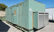 Ariel #JGP/2 gas compressor package, 150 psi, 125 HP, electric motor, enclosed