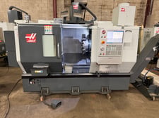 Haas #ST-20, CNC Lathe, 8.4" X, 22.5" Z, 21" max. part swing, 11.75" cutting diameter, 8" 3-jaw chuck, 20 HP