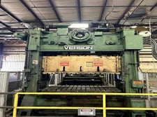 300 Ton, Verson #S2-300-96-54t, Straight Side Double Crank Mechanical Press, 96" x 54" bed/ram, 12" stroke