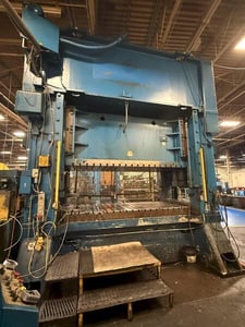 600 Ton, Minster #E2-600-120-60-Hevi-Stamper, Straight Side Press, 120" x 60" bed/ram, 16" stroke, 32" shut