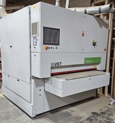 Biesse #OPERA-5-3.3-XLL, Brush Finish Deburring Sanding Machine, 53" denibbing sander width capacity, 460