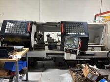 DMTG, CNC Turning Center, 32" swing, 80" between centers, 19.5" socs, 16" 3-jaw chuck, 15 HP, Fagor CNC, 220