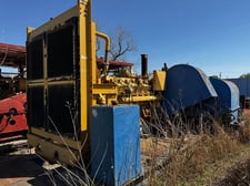 FES #MZ-9, triplex mud pump, Caterpillar D398 engine, mounted on skid with radiator