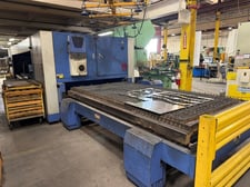 HK #PL3015, CNC fiber laser cutting system, 4000 watt, 122" x 62" sheet, Siemens Control, 2014