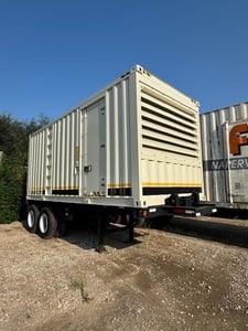 455 KW, Caterpillar #MPS0979, Diesel Generator, 610 HP, #C15 Engine, open skid, Tier 2, 2006