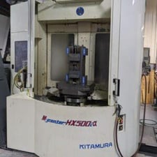 Kitamura #MyCenter-HX500iA, CNC horizontal machining center, 34.5" X, 28" Y, 26" Z, 35 HP, 100 automatic tool