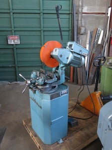 14" Scotchman #CPO-350, cold saw, w/ miter swivel