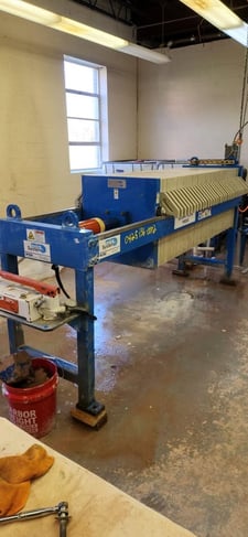 24.8" x 24.8" EnviroSystems MFP-630-100, Water Treatment Technologies, Filter Press, Great Condition