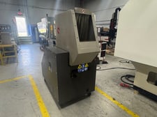 17" x 12" Cumberland #1212X, material granulator, 10 HP, 3 rotating & 2 bed knives, 2017