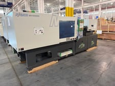 146 Ton, 6.51 oz., Niigata #MD150S8000i-4.0, electric injection molding machine, 40 screw diameter, new, 2025