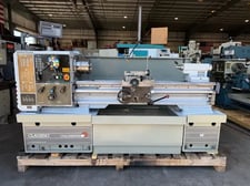 15"/23" x 50" Clausing Colchester, removable gap lathe, 8" chk, 2-1/8" hole, D1-6, inch/metric, Newall 2-Axis
