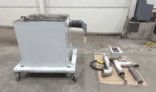 Omax #VS-SRS, programmable vari-speed solids removal system, 5.6 lb./min. garnet removal, VFD, 0 yard hpper