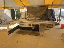 Ironwood #SL-200, sliding table saw, panel saw double roller carriage, direct vertical load transfer system