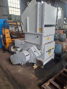 Cresswood #HF-30SR, low noise waste grinder, vertical hopper feed, 30 HP, 10" rotor diameter, 2016