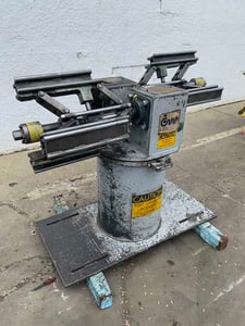 1600 lb. Cooper Weymouth #2RD-8S, double end coil reel, 10" width, 48" outside dimensions, 11.5"-17" ID