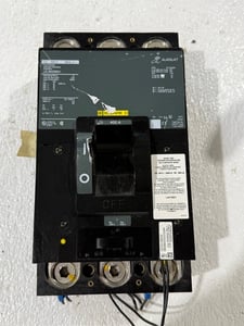400 Amps, Square D #LAL364008041, Molded Case Circuit Breaker, 3-pole, 600 VAC/250 VDC, 3PH