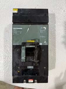 400 Amps, Square D #LA34400MC, Molded Case Circuit Breaker, 3-pole, 600 VAC/250 VDC, 3PH