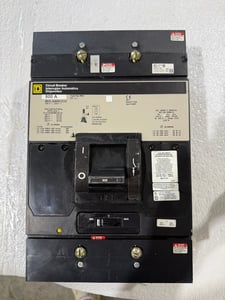 800 Amps, Square D #MHL368001212, Molded Case Circuit Breaker, 3-pole, 600 VAC/500 VDC, 3PH