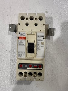 250 Amps, Cutler-Hammer #JD3250F, Molded Case Circuit Breaker, 3-pole, 600 VAC/250 VDC, 3PH