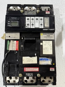 800 Amps, Square D #MEL36800LSG1212, Molded Case Circuit Breaker, 3-pole, 600 Volt, 3PH
