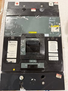 450 Amps, Square D #MH450A, Molded Case Circuit Breaker, 3-pole, 600 Volt, 3PH