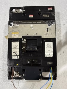 400 Amps, Square D #MHL3640025DC679, Molded Case Circuit Breaker, 3-pole, 600 VAC/500 VDC, 3PH
