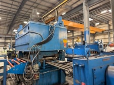 72" x .25" Loopco 5-High Precision Leveler, 17 rolls, 2.50" roll diameter, 300 FPM, 250 HP DC motor, 1990