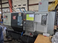 Haas #ST-20, CNC Lathe, 31.7" swing, 20.5" machining length, 15" turning diameter, 2" bar, 8" chuck, 20 HP