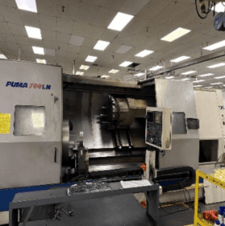 Daewoo Doosan #Puma-700LM, CNC Turning Center, 40.5" swing, 126" machining length, 35.43" turning diameter