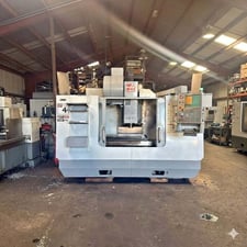 Haas #VF-4B, CNC Vertical Machining Center, 52" x 18" table, 50" X, 20" Y, 25" Z, 20 HP, 7,500 RPM, CAT 40