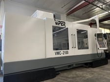 Mighty Viper #VMC-2100, CNC vertical machining center, 32 automatic tool changer, 80" X, 40" Y, 42" Z, 6000