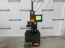 8 Ton, Haeger #824-WT-3L, Window touch 3 hydraulic fastener insertion machine, 1000-16000 lb. force, 2006