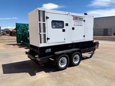 194 KW SDMO, diesel generator, trailer/enclosed, 120/208 Volts, 12298 hours