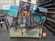 12-3/4" x 12-3/4" Kalamazoo #KC12AX, automatic hydraulic horizontal band saw, 95-395 FPM, 2016