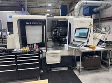 DMG Mori Seiki #NLX2500SY, CNC turning center, 23.2" swing, 12" chuck, 4.1" bore, 2500 RPM, 30 HP, 12 turret