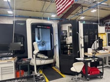 DMG, Mori #DMU60-EVO-FD, 5-Axis CNC vertical machining center, 120 automatic tool changer, 23.6" X, 19.6" Y