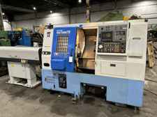 Kia #Super-Turn-15, CNC Lathe, 10.6" turning diameter, 6" chuck, 2" bore, 20 HP, 6,000 RPM, Yasnac CNC, LNS