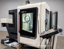 DMG Mori Seiki #DMU-50, CNC vertical machining center, 60 automatic tool changer, 19.7" X, 17.7" Y, 15.7" Z