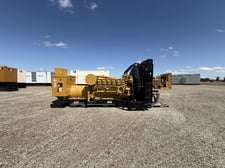 1250 KW Caterpillar #3512, diesel generator set, 480 Volts, 3-phase, 707 hours, open skid, 2002
