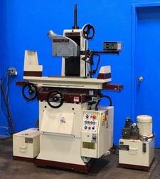6" x 18" Chevalier #FSG-2A618, automatic surface grinder, 8" 1/2" x 1-1/4" wheel, Acu-Rite QwikCount 2-Axis