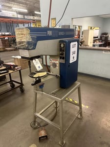 6 Ton, Pemserter PS-4, pneumatic hardware insertion press, 18" thrt