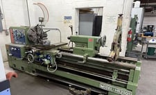 30"/40" x 80" Kingston#HR2000, gap bed engine lathe, 21" 4-jaw chuck, 15" 3-jaw chuck, 4-1/16" hole