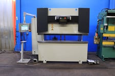 55 Ton, Lvd Strippit #PPS-50/20, CNC hydraulic press brake, 6.5'OA, 61.4" between housing, 7.8" stroke, 2012