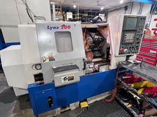 Daewoo Doosan #Lynx-200LC, CNC lathe, 18.1" swing, collet chuck, 1.5" bar, 19.6" centers, 11.02" dia., 19.68"