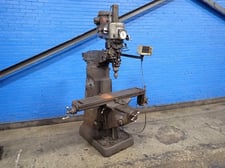 Bridgeport #138961, vertical mill, 48" x 9" table, 1.5 HP, 1730 RPM, 230/460 V.