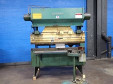 40 Ton, Wyson #H-4072, Press Brake, 72" overall, 9" die space, 2-1/2" stroke, 480 V.