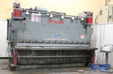 1/2" x 12' Cincinnati #4SE12, hydraulic, 35" FOPBG, 18" throat, 10' sq.arm, rake, 40 HP, #62406